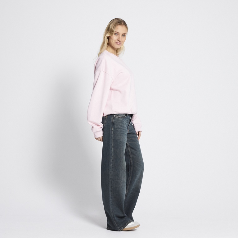 Sweatshirt "New Crew" Pink